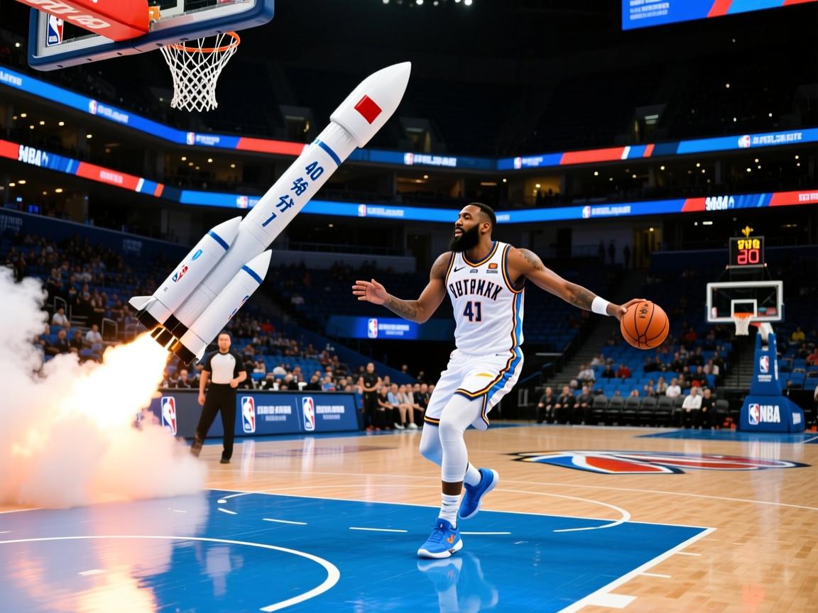 火箭负于雷霆，哈登孤军奋战贡献40分  第1张