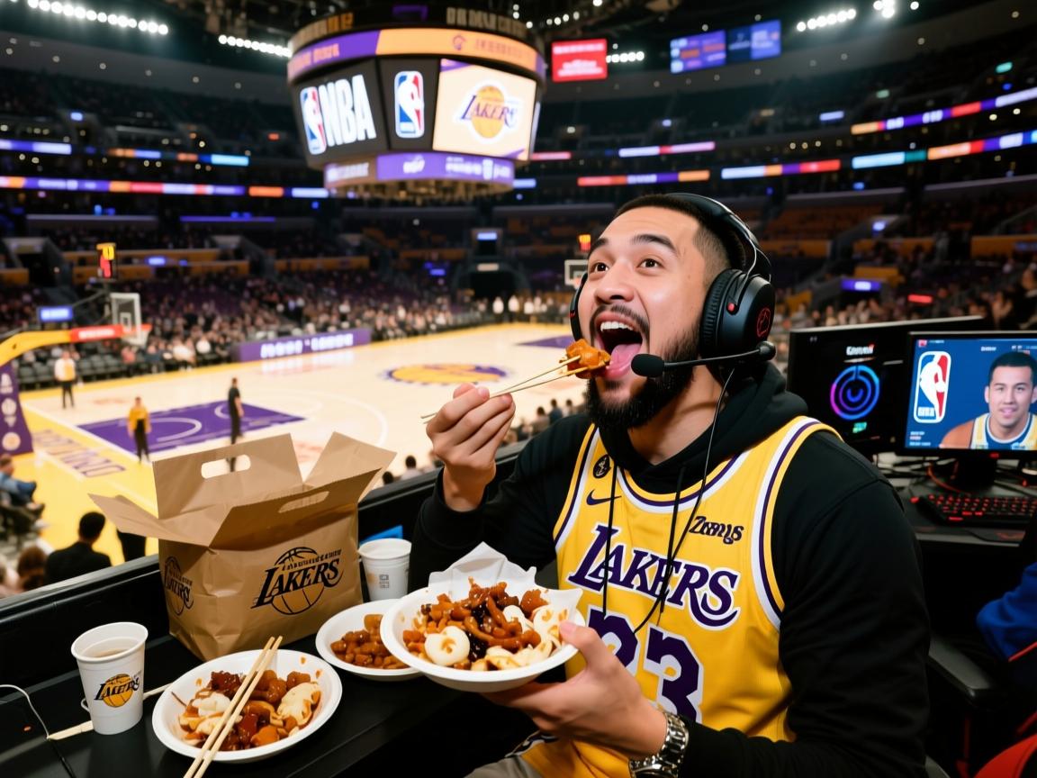 湖人主场外卖贵又难吃网友吐烂